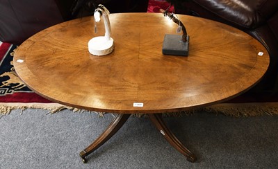 Lot 1360 - A Coffee Table, 123cm by 84cm by 50cm