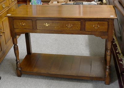 Lot 1355 - A Titchmarsh and Goodwin Style Three Drawer...