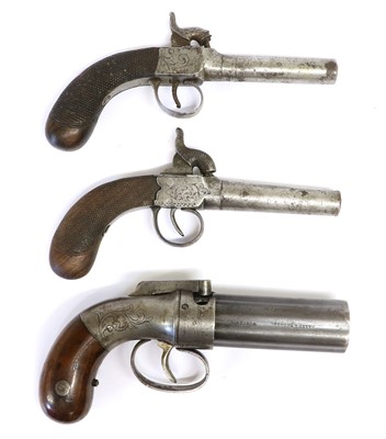 Lot 435 - A 19th Century US Pepperbox Six Shot...