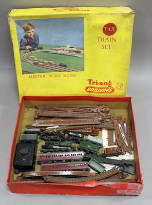 Lot 157 - Triang TT Gauge Locomotives And Rolling Stock