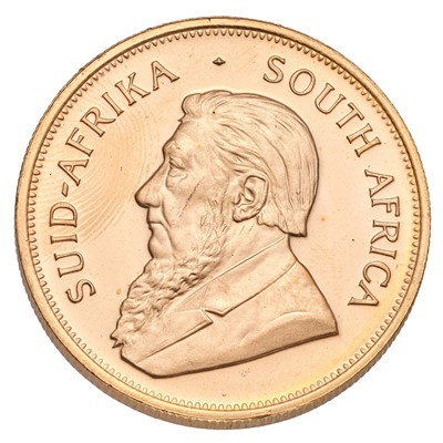 Lot 313 - South Africa, Krugerrand 1981, obv. bust of...