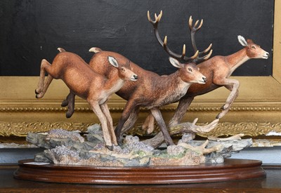 Lot 334 - Border Fine Arts 'Highland Chase', model No....