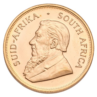 Lot 315 - South Africa, Krugerrand 1981, obv. bust of...