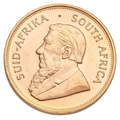 Lot 320 - South Africa, Krugerrand 1981, obv. bust of...