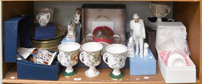 Lot 157 - A Collection of English Porcelain, including:...