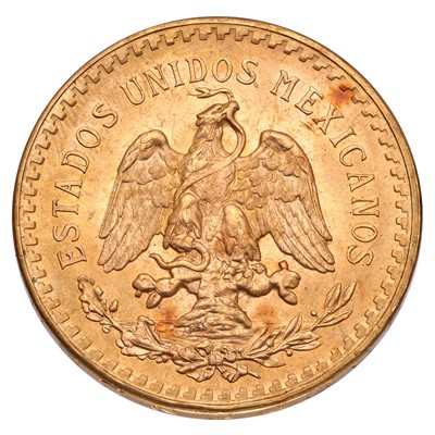 Lot 311 - Mexico, 50 Pesos 1947, obv. national arms, rev....