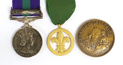 Lot 3 - A General Service Medal 1918-62 (Elizabeth II),...