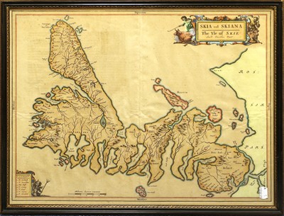 Lot 59 - The Isle of Skye. Blaeu (Johannes) and Pont...