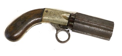 Lot 402 - A 19th Century J R Cooper's Patent Six Shot...