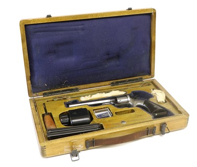 Lot 416 - A 19th Century US .32 Calibre Six Shot Rimfire...