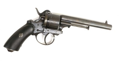 Lot 423 - A 19th Century Belgian Pinfire Six Shot...