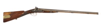 Lot 376 - A 19th Century Side by Side Double Barrel...