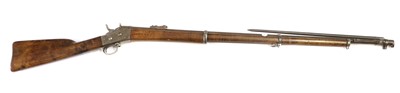 Lot 382 - A Swedish M1867/74 Rolling Block Rifle by Carl...