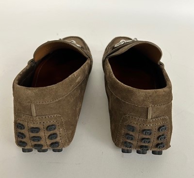 Lot 1077 - Pair of Gucci Men’s Driving Loafers with...
