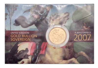 Lot 174 - Elizabeth II, Sovereign 2007; housed on Royal...