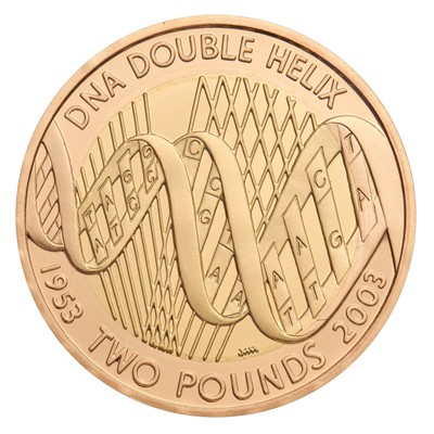 Lot 96 - UK, Gold Proof Two Pounds 2003, Celebrating...