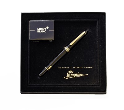 Lot 413 - A Boxed Montblanc Meisterstuck Fountain Pen,...