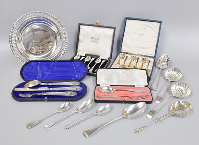 Lot 117 - A Collection of Assorted Silver...