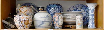 Lot 163 - A Collection of Chinese and Japanese Porcelain...