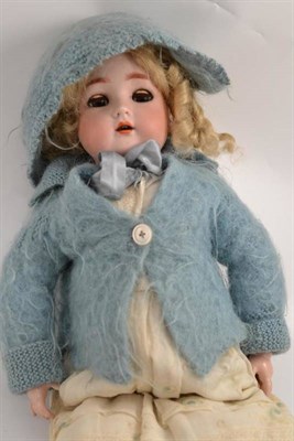 Lot 398 - Simon and Halbig bisque doll