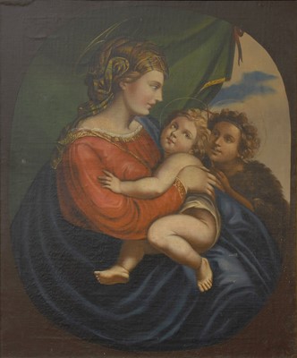 Lot 1207 - After Raphael (1483-1520) Italian Mary with...