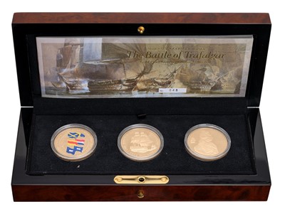 Lot 185 - The Battle of Trafalgar Gold Proof...