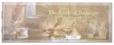 Lot 185 - The Battle of Trafalgar Gold Proof...