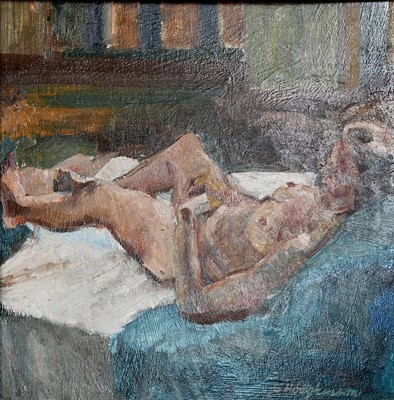 Lot 1213 - George Hodgkinson (1914-1997) Female nude...