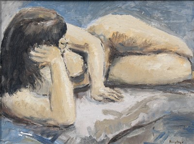 Lot 1229 - *Humphrey (20th century) Female nude resting...