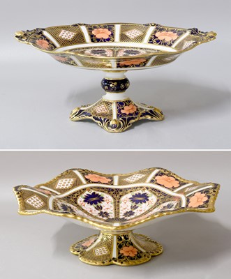 Lot 345 - Two Royal Crown Derby Tazzas