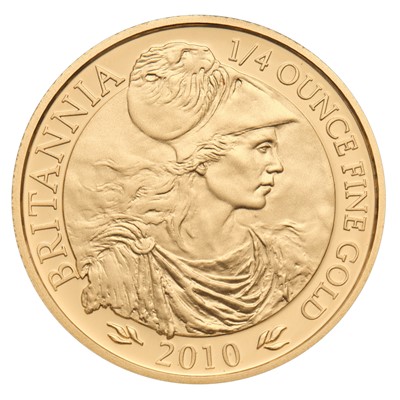 Lot 120 - UK, Britannia Four-Coin Gold Proof Set 2010,...