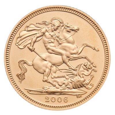 Lot 150 - Elizabeth II, Proof Half Sovereign 2006;...