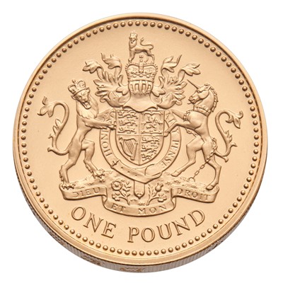 Lot 166 - UK, Gold Proof One Pound 2008, no. 293/3000, (....