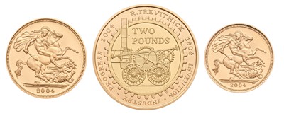 Lot 177 - UK, Gold Proof Three-Coin Sovereign Collection...