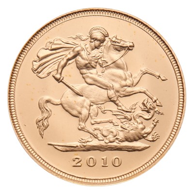 Lot 114 - Elizabeth II, Proof Half Sovereign 2010;...