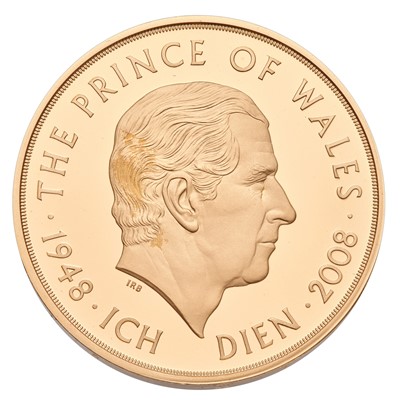 Lot 157 - UK, Gold Proof Five Pounds 2008, Prince of...