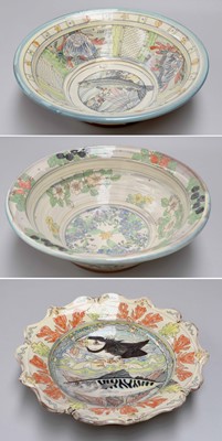 Lot 311 - Maureen Minchin (b. 1954): A Pottery Dish,...