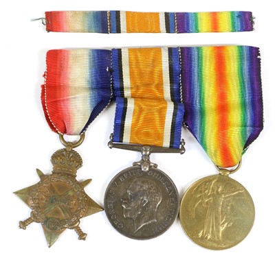 Lot 110 - A First World War Trio, awarded to 14884 CPL....