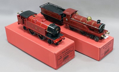 Lot 256 - Hornby O Gauge Two Clockwork LMS Locomotives