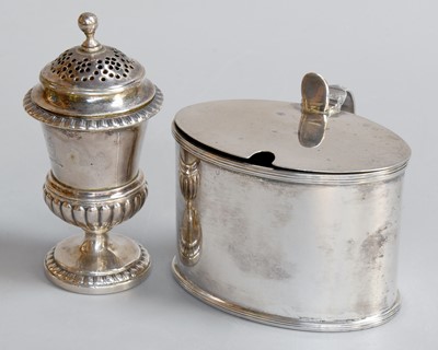 Lot 35 - A George III Silver Mustard-Pot, Possibly by...