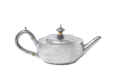 Lot 2021 - A George III Silver Teapot