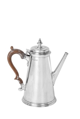 Lot 2125 - An Elizabeth II Silver Coffee-Pot.