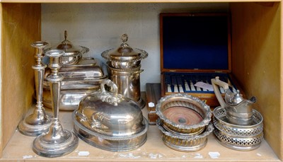 Lot 150 - A Collection of Assorted Silver Plate,...