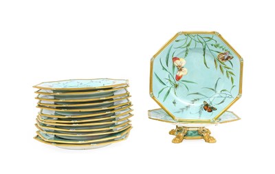 Lot 58 - An English Porcelain Dessert Service, circa...