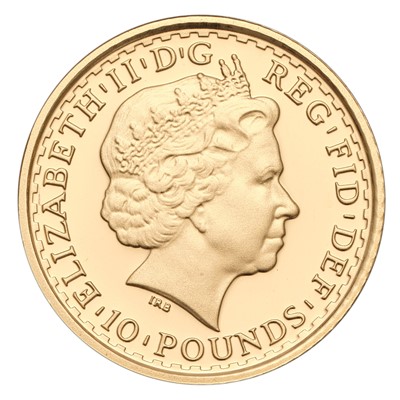 Lot 196 - UK, Britannia 1/10th Oz. Gold Proof Coin 2010,...