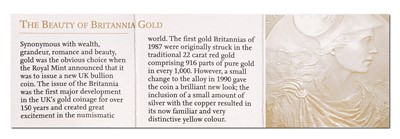 Lot 196 - UK, Britannia 1/10th Oz. Gold Proof Coin 2010,...