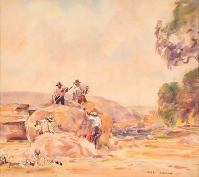 Lot 1007 - Frederick (Fred) Lawson (1888-1968) "Haytime...