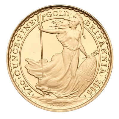 Lot 172 - UK, Britannia 1/10th Oz. Gold Proof Coin 2006,...