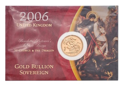 Lot 173 - Elizabeth II, Sovereign 2006; housed on Royal...