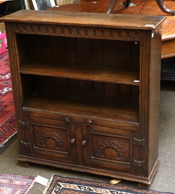 Lot 1488 - A Titchmarsh & Goodwin Open Bookcase, 84cm by...